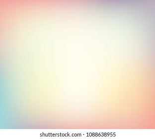 Abstract colorful smooth blurred vector background for design.