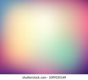 Abstract colorful smooth blurred vector background for design.