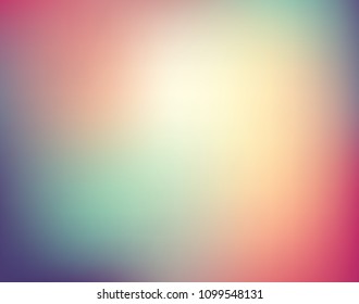 Abstract colorful smooth blurred vector background for design.