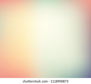 Abstract colorful smooth blurred vector background for design.
