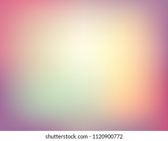Abstract colorful smooth blurred vector background for design.
