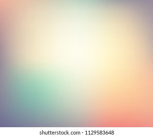 Abstract colorful smooth blurred vector background for design.