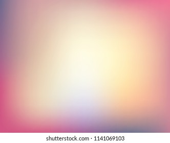 Abstract colorful smooth blurred vector background for design.