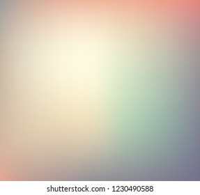 Abstract colorful smooth blurred vector background for design.