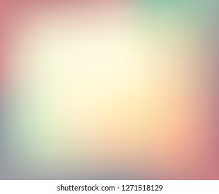 Abstract colorful smooth blurred vector background for design.