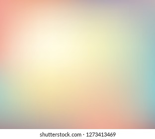 Abstract colorful smooth blurred vector background for design.