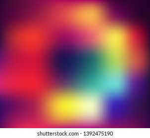 Abstract colorful smooth blurred vector background for design.