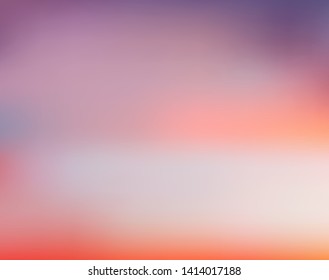 Abstract colorful smooth blurred vector background for design.