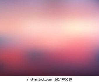 Abstract colorful smooth blurred vector background for design.