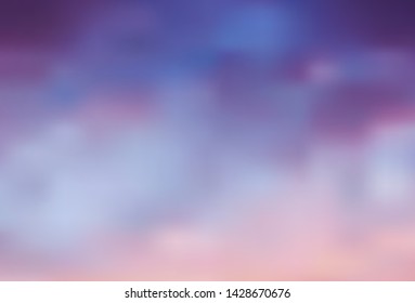 Abstract colorful smooth blurred vector background for design.