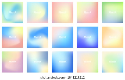 Resumen de fondo vectorial liso y colorido 