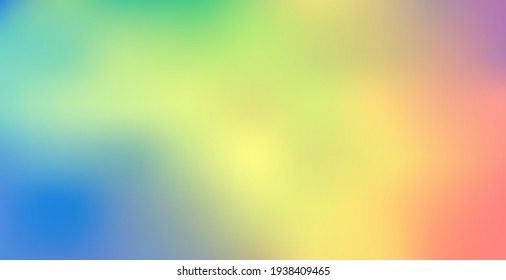 Abstract colorful smooth blurred vector background for design.