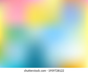 Abstract colorful smooth blurred vector background for design.