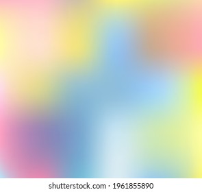 Abstract colorful smooth blurred vector background for design.