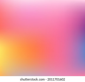 Abstrakter bunter, glatter, unscharfer Vektorhintergrund für Design. 