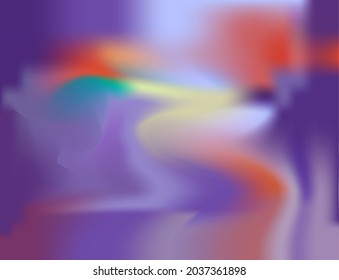 Abstract colorful smooth blurred vector background for design.