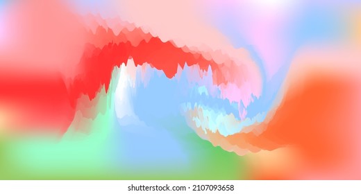 Abstract colorful smooth blurred vector background for design.