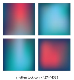 Abstract colorful smooth blurred vector background for design.