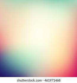 Abstract colorful smooth blurred vector background for design.