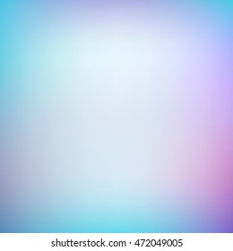 Abstract colorful smooth blurred vector background for design. Gradient, wallpaper.