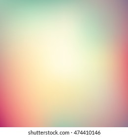 Abstract colorful smooth blurred vector background for design.