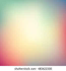 Abstract colorful smooth blurred vector background for design.