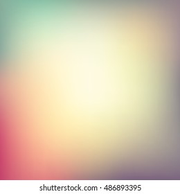 Abstract colorful smooth blurred vector background for design.