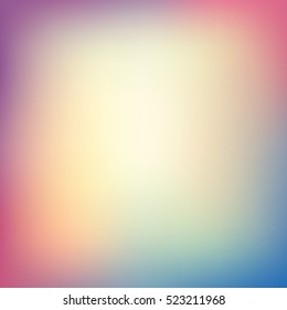 Abstract colorful smooth blurred vector background for design.
