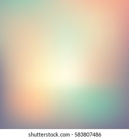 Abstract colorful smooth blurred vector background for design.