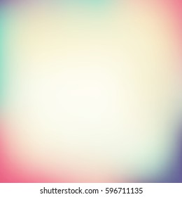 Abstract colorful smooth blurred vector background for design.