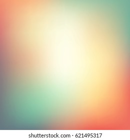 Abstract colorful smooth blurred vector background for design.