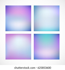 Abstract colorful smooth blurred vector background for design.