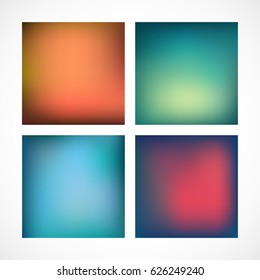 Abstract colorful smooth blurred vector background for design.