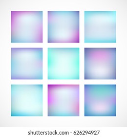 Abstract colorful smooth blurred vector background for design.