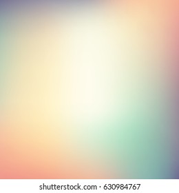 Abstract colorful smooth blurred vector background for design.