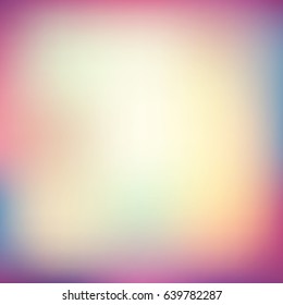 Abstract colorful smooth blurred vector background for design.