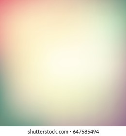 Abstract colorful smooth blurred vector background for design.