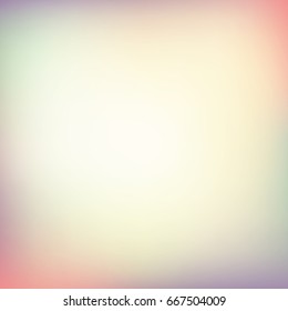 Abstract colorful smooth blurred vector background for design.