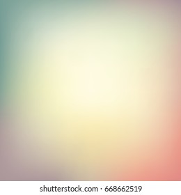 Abstract colorful smooth blurred vector background for design.