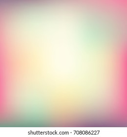 Abstract colorful smooth blurred vector background for design.