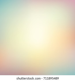 Abstract colorful smooth blurred vector background for design.