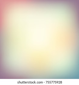 Abstract colorful smooth blurred vector background for design.