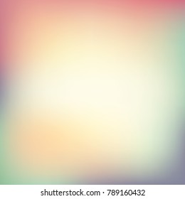 Abstract colorful smooth blurred vector background for design.