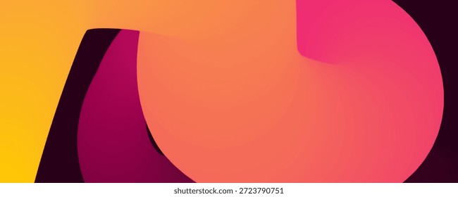 Abstrair formas de gradiente suaves coloridas no plano de fundo transparente