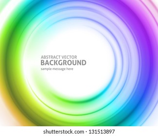 Abstract colorful smooth light vector background