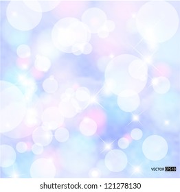 Abstract colorful snow background. EPS10 vector illustration.