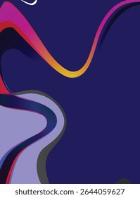 Abstractas textura artística suave y colorida con fondo de Formas. Colores Formas suaves, diseño del patrón	