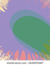Abstract colorful soft artistic texture with shapes  background. Colors soft shapes, pattern design	