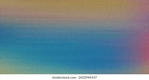 Abstractas colorido suave y brillante gradiente grano de textura de fondo de ruido. Vector moderno
