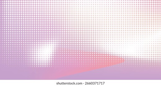 Abstractas colorido suave y brillante degradado semitono, puntos, punto moderno.